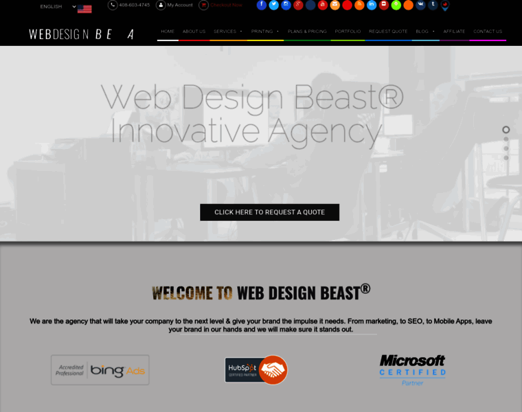 Webdesignbeast.com thumbnail