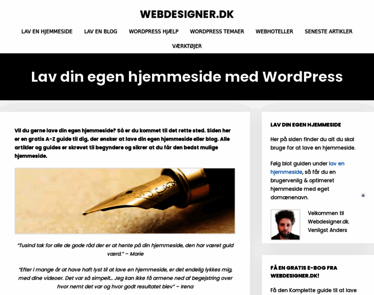 Webdesigner.dk thumbnail