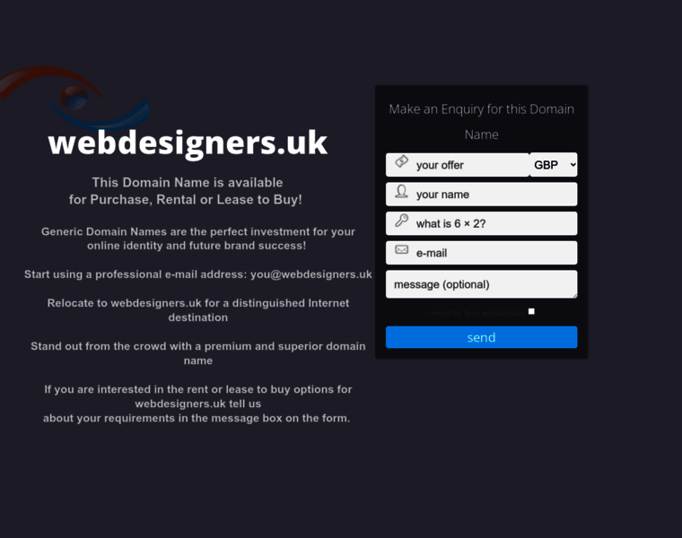 Webdesigners.uk thumbnail