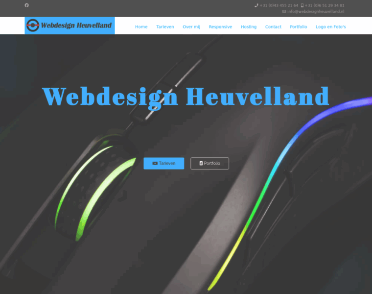 Webdesignheuvelland.nl thumbnail