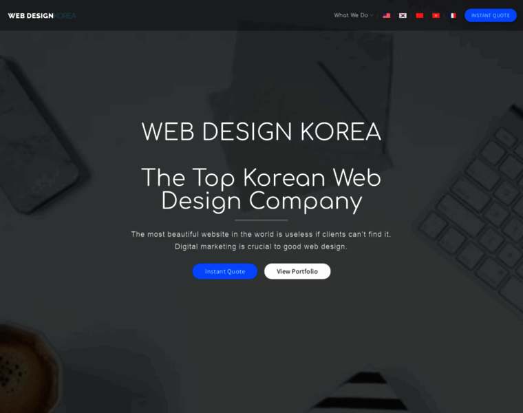 Webdesignkorea.com thumbnail
