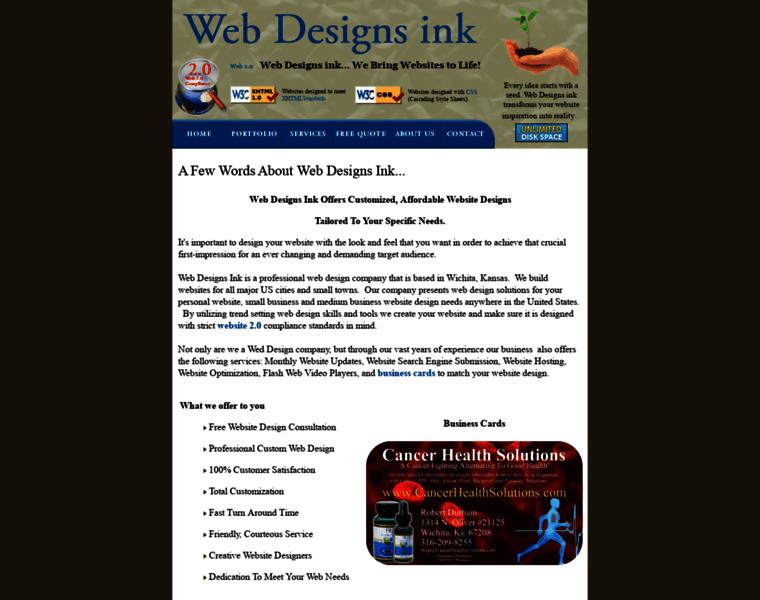 Webdesignsink.com thumbnail