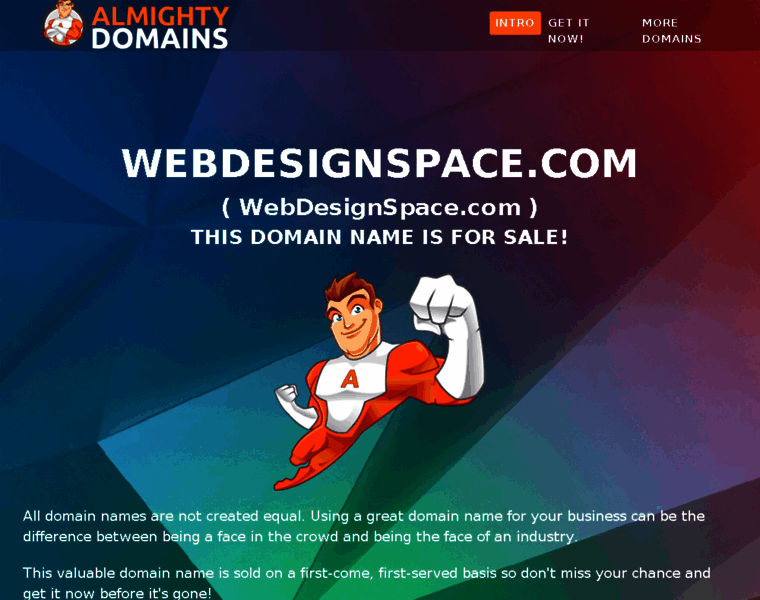 Webdesignspace.com thumbnail