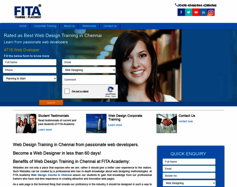 Webdesigntraininginchennai.co.in thumbnail