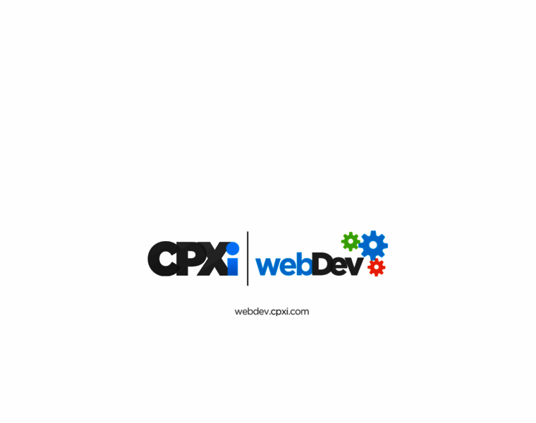 Webdev.cpxi.com thumbnail