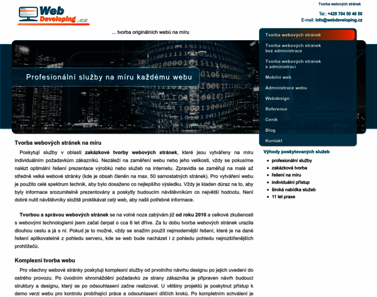 Webdeveloping.cz thumbnail