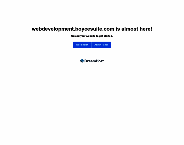 Webdevelopment.boycesuite.com thumbnail
