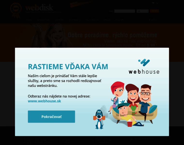 Webdisk.sk thumbnail