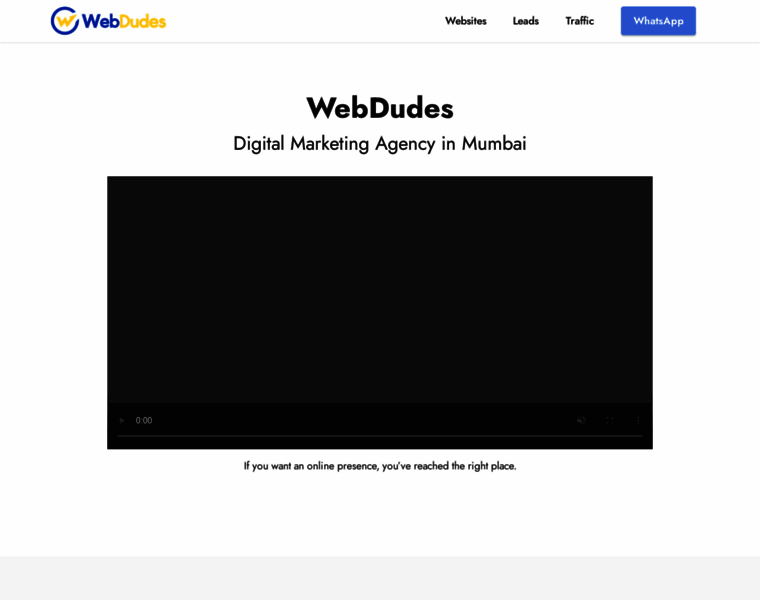 Webdudes.in thumbnail
