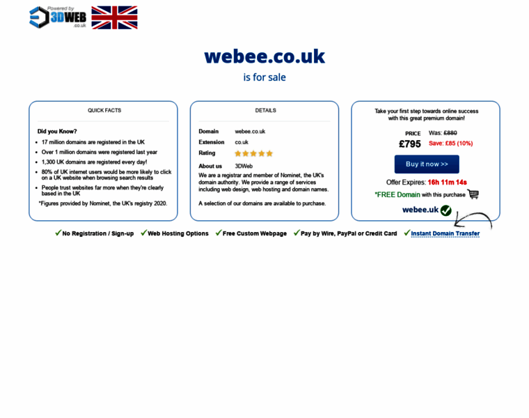Webee.co.uk thumbnail