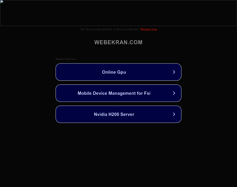 Webekran.com thumbnail