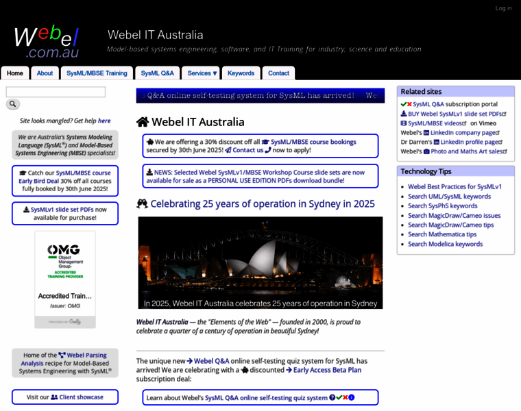Webel.com.au thumbnail