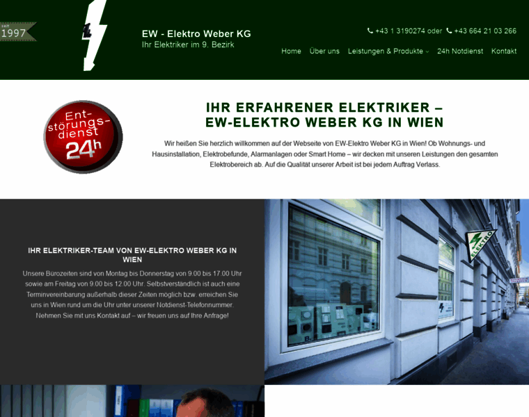 Weber-elektro.at thumbnail