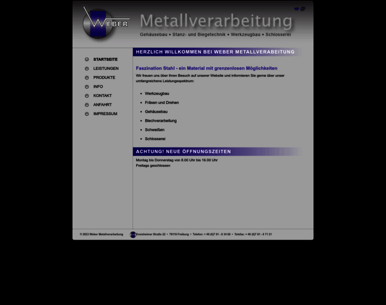 Weber-metallverarbeitung.de thumbnail