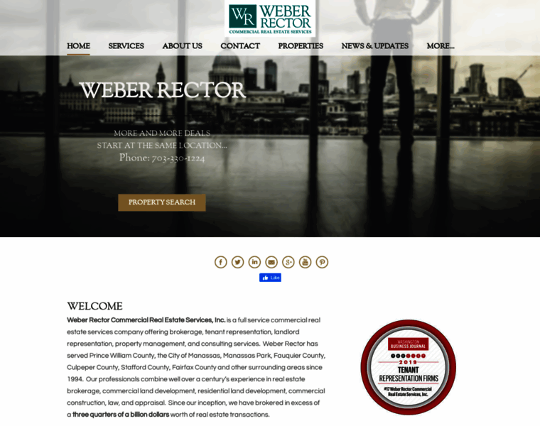 Weber-rector.com thumbnail