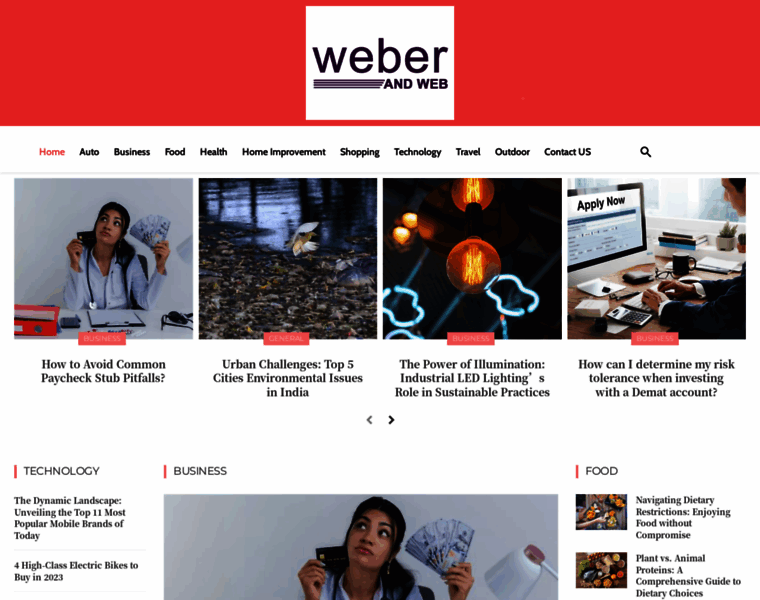 Weberandweb.com thumbnail