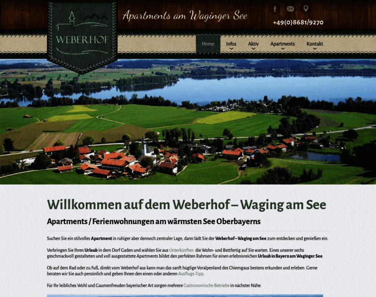 Weberhof-waging.de thumbnail