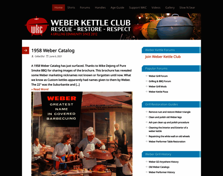 Weberkettleclub.com thumbnail