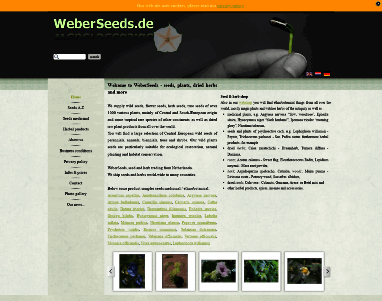 Weberseeds.eu thumbnail