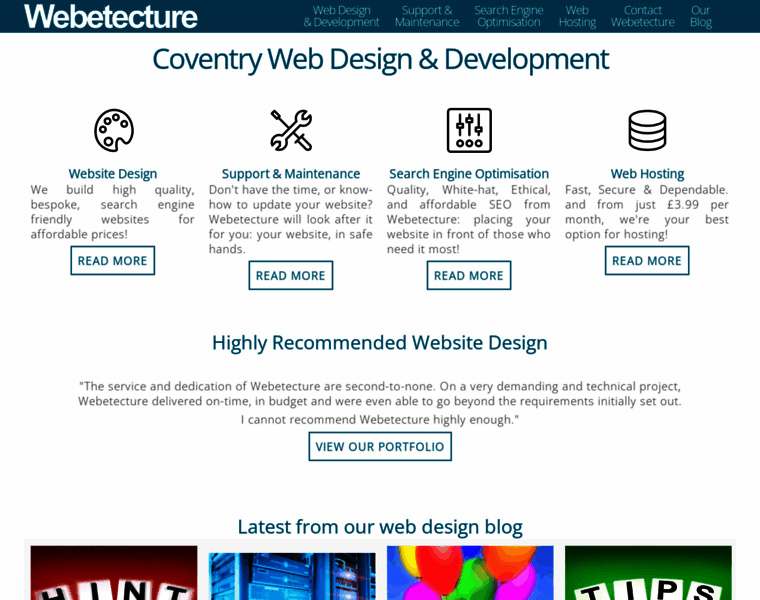 Webetecture.co.uk thumbnail