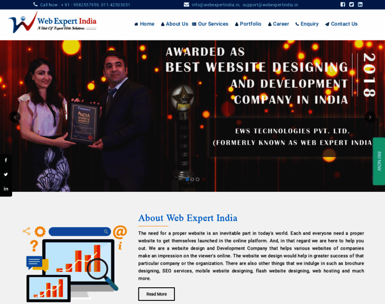 Webexpertindia.in thumbnail