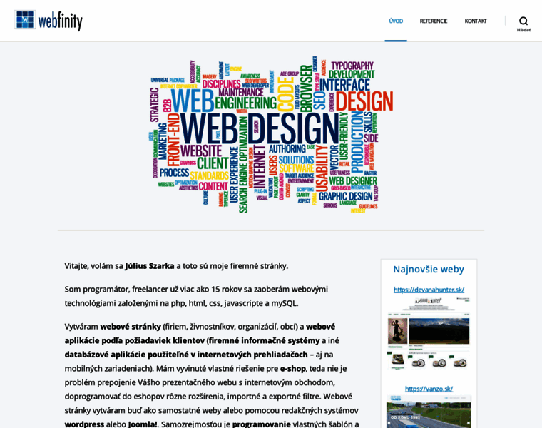 Webfinity.sk thumbnail