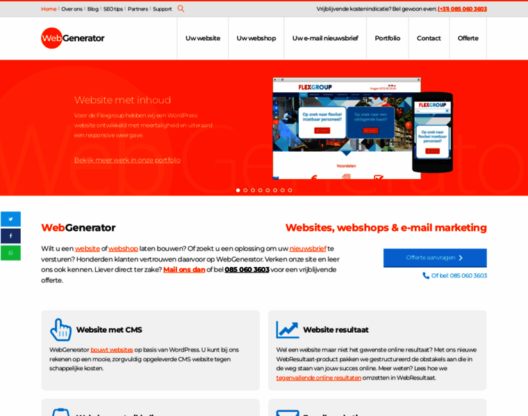 Webgenerator.nl thumbnail
