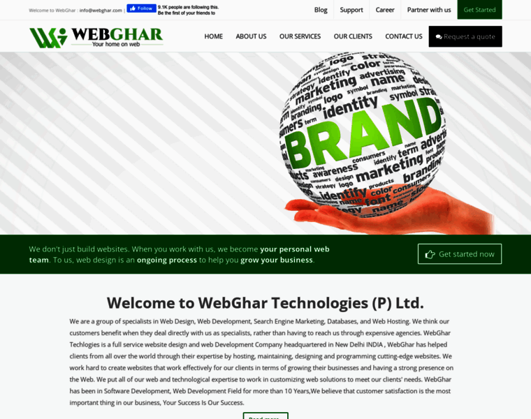 Webghar.com thumbnail