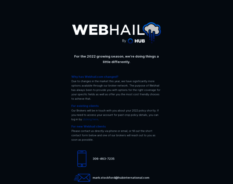 Webhail.com thumbnail