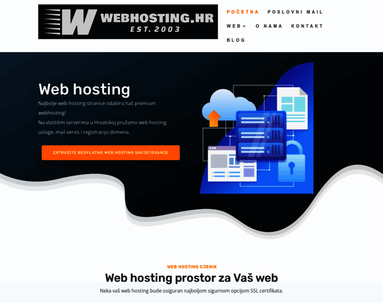 Webhosting.hr thumbnail