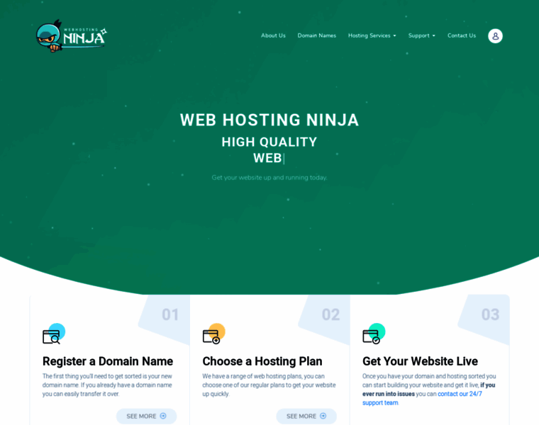 Webhosting.ninja thumbnail