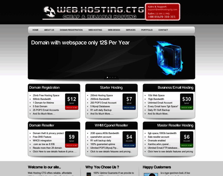 Webhostingctg.com thumbnail