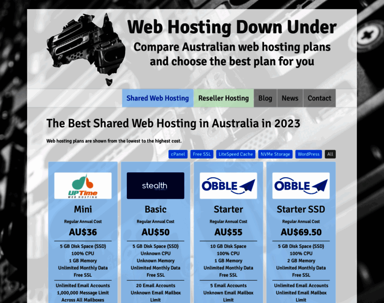 Webhostingdownunder.com.au thumbnail
