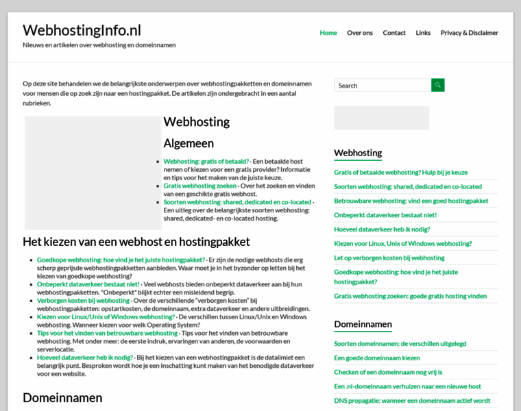 Webhostinginfo.nl thumbnail