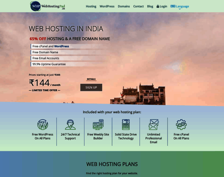 Webhostingpad.in thumbnail