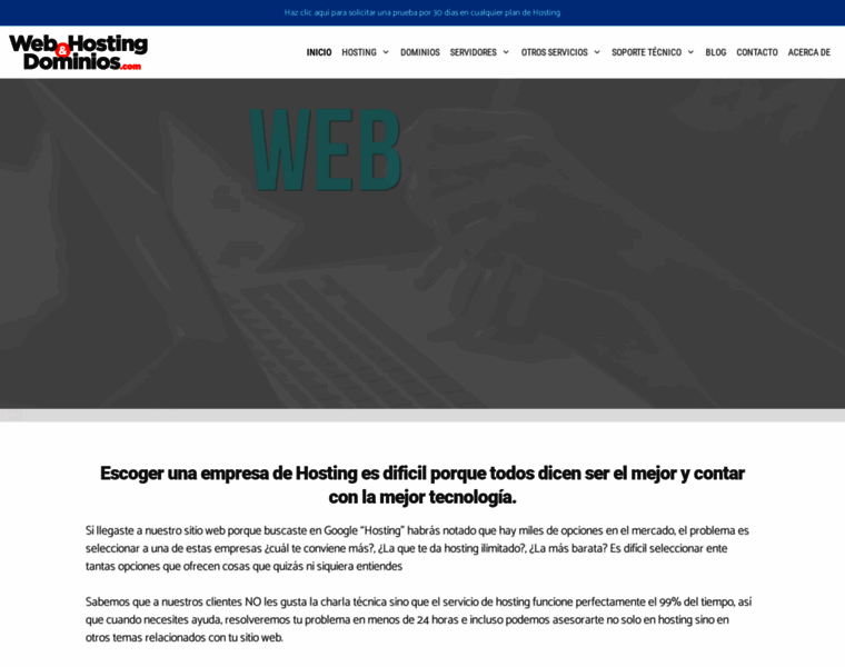 Webhostingydominios.com thumbnail