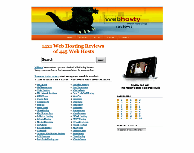 Webhosty.com thumbnail