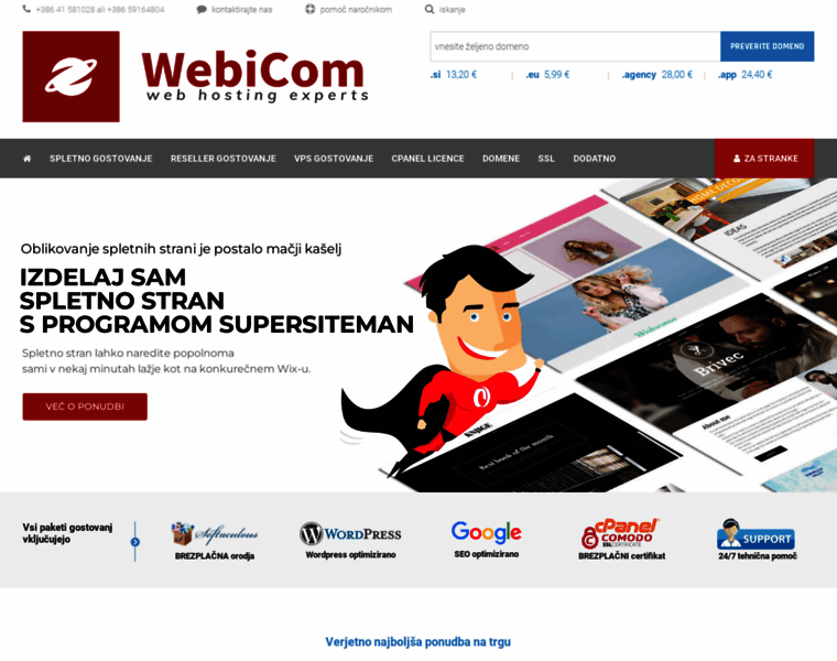 Webicom.net thumbnail