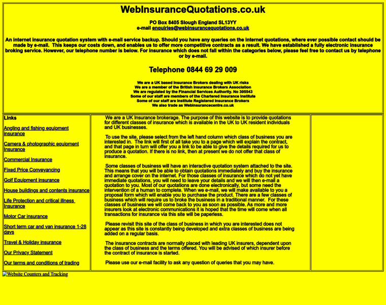 Webinsurancequotations.co.uk thumbnail