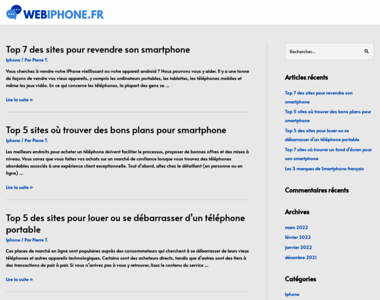 Webiphone.fr thumbnail