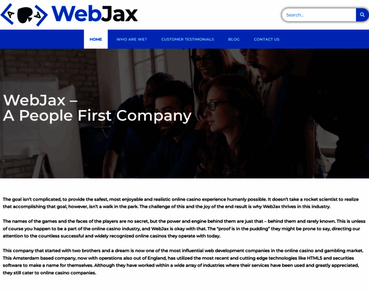 Webjax.eu thumbnail