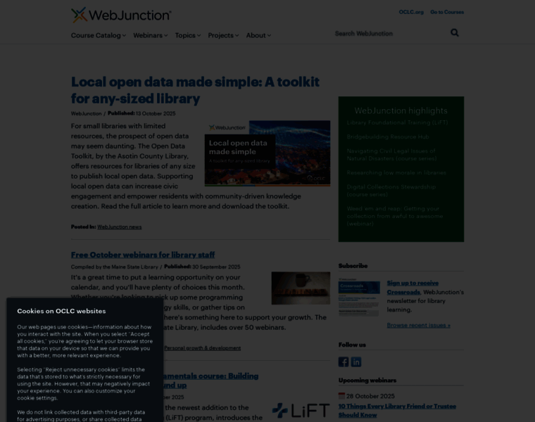 Webjunction.org thumbnail Webjunction.org thumbnail