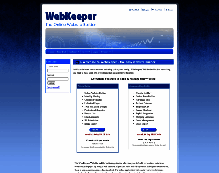 Webkeeper.co.uk thumbnail