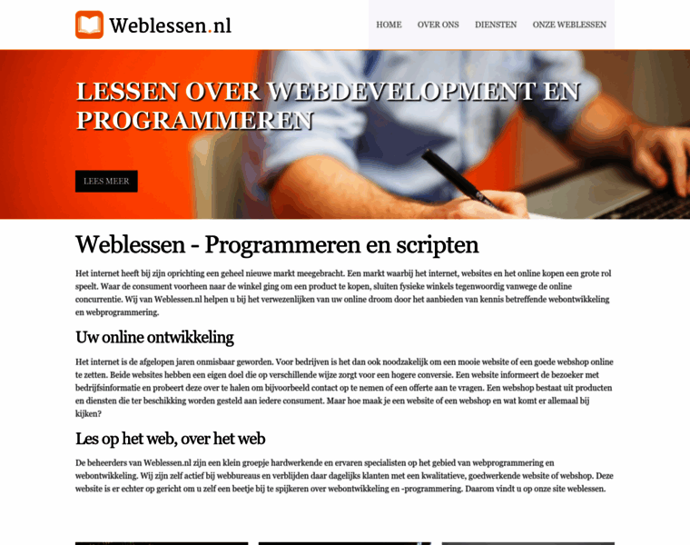 Weblessen.nl thumbnail