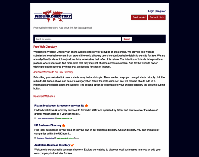 Weblink.directory thumbnail