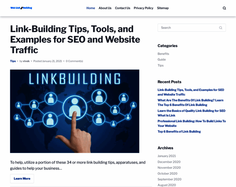 Weblinkbuilding.net thumbnail