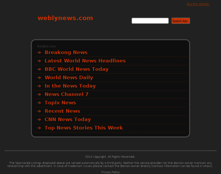 Weblynews.com thumbnail