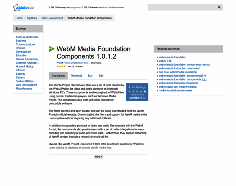 Webm-media-foundation-components.updatestar.com thumbnail