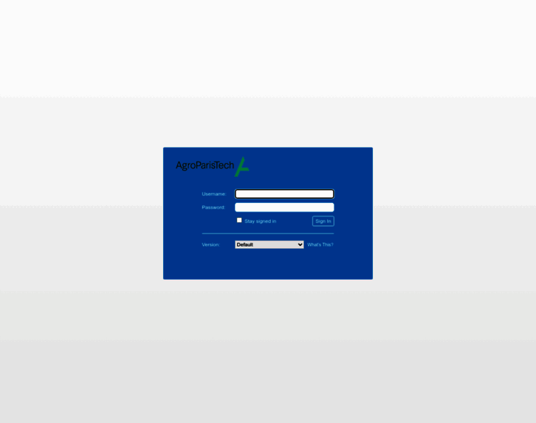 Webmail.agroparistech.fr thumbnail Webmail.agroparistech.fr thumbnail