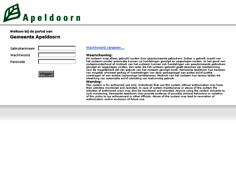Webmail.apeldoorn.nl thumbnail